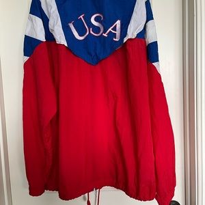 Vintage Addias USA windbreaker